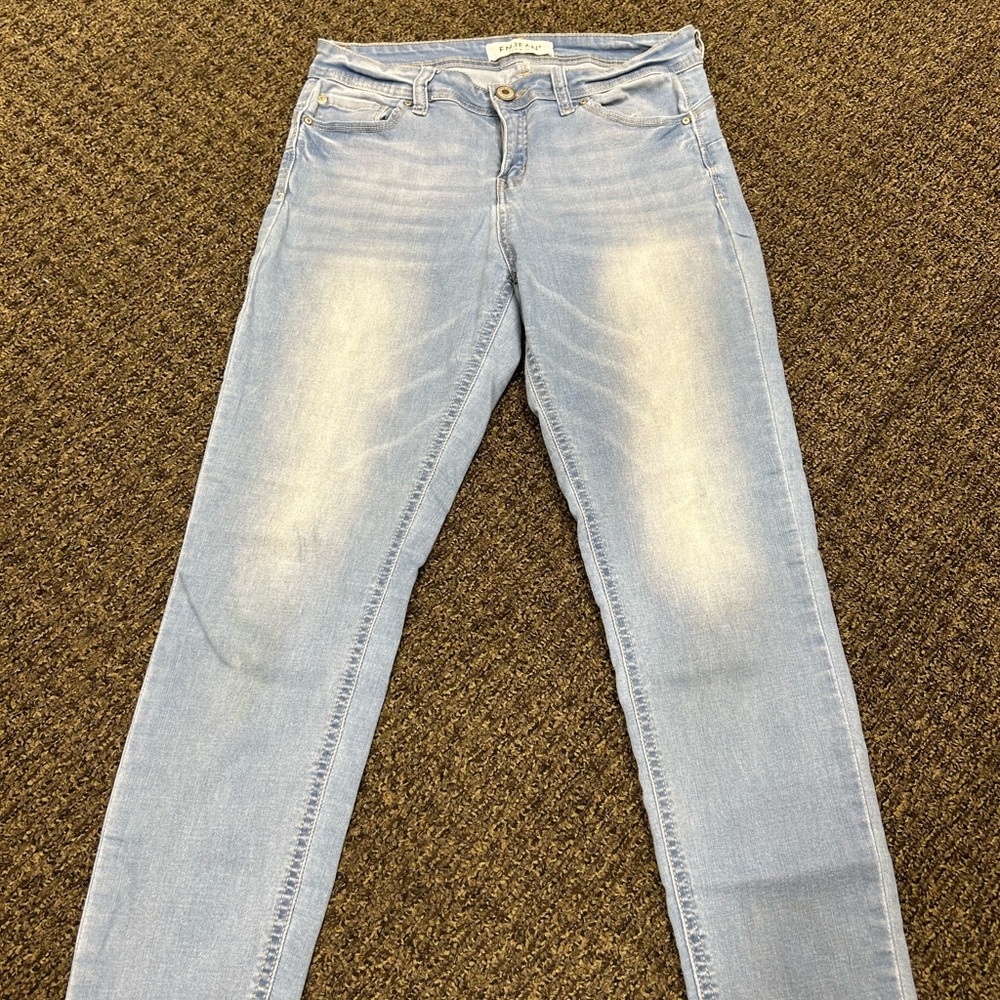 Stylish Light Blue Skinny Jeans